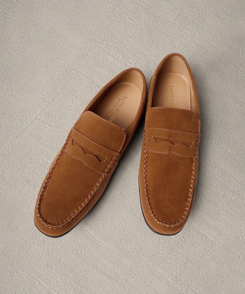 LASSU&FRISS（ラスアンドフリス）の「LASSU&FRISS 軽量ドライビングローファー（ローファー・メンズ・ブラック/ダークブラウン/ベージュ/ネイビー/ブラウン/グレー・40/41/42/43/39/44）」の4枚目の写真