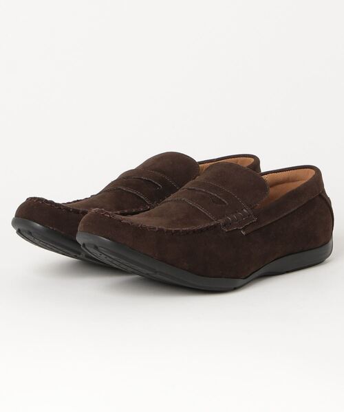 LASSU&FRISS（ラスアンドフリス）の「LASSU&FRISS 軽量ドライビングローファー（ローファー・メンズ・ブラック/ダークブラウン/ベージュ/ネイビー/ブラウン/グレー・40/41/42/43/39/44）」の7枚目の写真