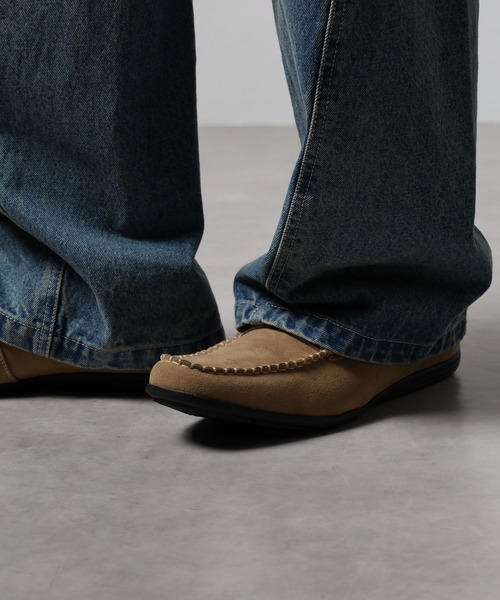 LASSU&FRISS（ラスアンドフリス）の「LASSU&FRISS 軽量ドライビングローファー（ローファー・メンズ・ブラック/ダークブラウン/ベージュ/ネイビー/ブラウン/グレー・40/41/42/43/39/44）」の11枚目の写真