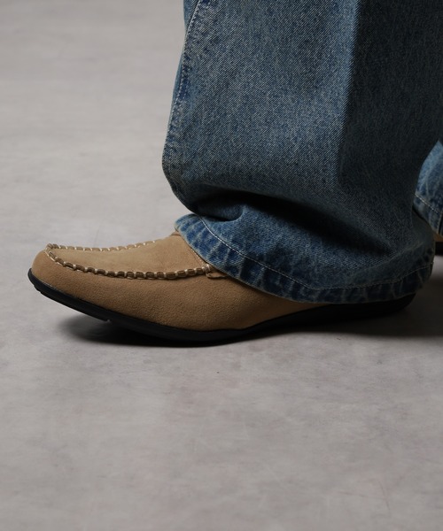 LASSU&FRISS（ラスアンドフリス）の「LASSU&FRISS 軽量ドライビングローファー（ローファー・メンズ・ブラック/ダークブラウン/ベージュ/ネイビー/ブラウン/グレー・40/41/42/43/39/44）」の12枚目の写真