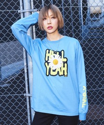 X-girl | DAISY LOGO L/S TEE(Tシャツ/カットソー)