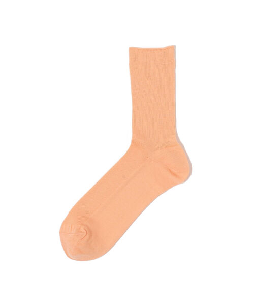 Ray BEAMS（レイビームス）の「シルケット リブ ソックス（ソックス/靴下・レディース・ブルー系その他/クリーム/ホワイト/ブラック/サックスブルー/レッド系その他/イエロー/ピンク/イエロー系その他4/パープル/レッド系その他4/ブルー系その他2/ベージュ/レッド/オレンジ/ミント・ONE SIZE）」の14枚目の写真