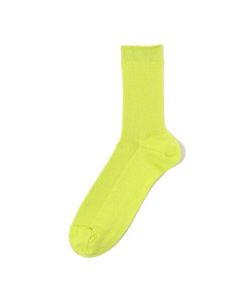 Ray BEAMS（レイビームス）の「シルケット リブ ソックス（ソックス/靴下・レディース・ブルー系その他/クリーム/ホワイト/ブラック/サックスブルー/レッド系その他/イエロー/ピンク/イエロー系その他4/パープル/レッド系その他4/ブルー系その他2/ベージュ/レッド/オレンジ/ミント・ONE SIZE）」の10枚目の写真