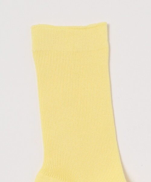 Ray BEAMS（レイビームス）の「シルケット リブ ソックス（ソックス/靴下・レディース・ブルー系その他/クリーム/ホワイト/ブラック/サックスブルー/レッド系その他/イエロー/ピンク/イエロー系その他4/パープル/レッド系その他4/ブルー系その他2/ベージュ/レッド/オレンジ/ミント・ONE SIZE）」の21枚目の写真