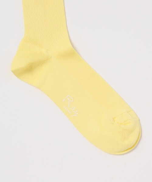 Ray BEAMS（レイビームス）の「シルケット リブ ソックス（ソックス/靴下・レディース・ブルー系その他/クリーム/ホワイト/ブラック/サックスブルー/レッド系その他/イエロー/ピンク/イエロー系その他4/パープル/レッド系その他4/ブルー系その他2/ベージュ/レッド/オレンジ/ミント・ONE SIZE）」の22枚目の写真