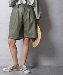 ap retro | エコレザーハーフパンツ【ZOZOTOWN限定商品】(その他パンツ)