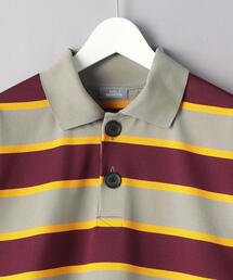 【美品】kolor / BEACON　ボーダー S/S ポロ シャツ【２】 美品】kolor / BEACON ボーダー S/S ポロ シャツ【2】 - メルカリ