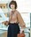 RUIRUE BOUTIQUE�i���C���G�u�e�B�b�N�j�́u�E�G�[�u�^�b�N�p�[���@�f�U�C���g�b�v�X�����u���E�X �b ���� �{�����[���X���[�u �t���A�X���[�u �g�b�v�X �̌^�J�o�[ �I�t�B�X�J�W���A�� �ʋΕ� �؂₩ �p�[�� �u���E�X�i�V���c/�u���E�X�j�v�b�x�[�W��