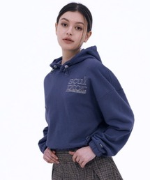 SCULPTOR（スカルプター）の「JERSEY STRING CROP HOODIE/ジャージーストリングクロップフーディー（パーカー）」