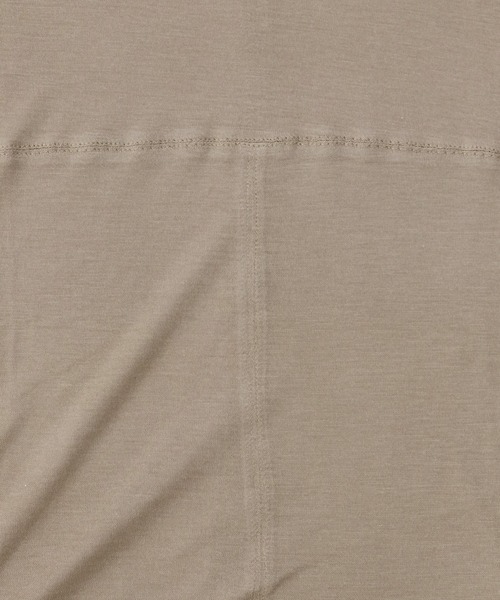 CLEIO（クレイオ）の「【CLEIO】袖口ボタンシアーTシャツ（Tシャツ/カットソー・レディース・ブラウン/アイボリー・FREE）」の5枚目の写真