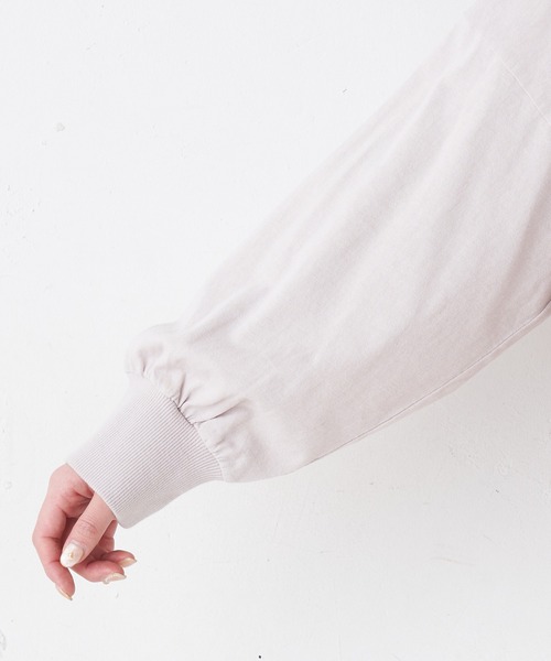 PUAL CE CIN(ピュアルセシン)の「ロゴプリントプルオーバー(Tシャツ/カットソー・レディース・ホワイト/チャコールグレー/ブルー/ピンク系その他・FREE)」の15枚目の写真