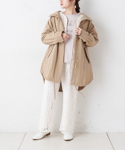 PUAL CE CIN(ピュアルセシン)の「ロゴプリントプルオーバー(Tシャツ/カットソー・レディース・ホワイト/チャコールグレー/ブルー/ピンク系その他・FREE)」の5枚目の写真