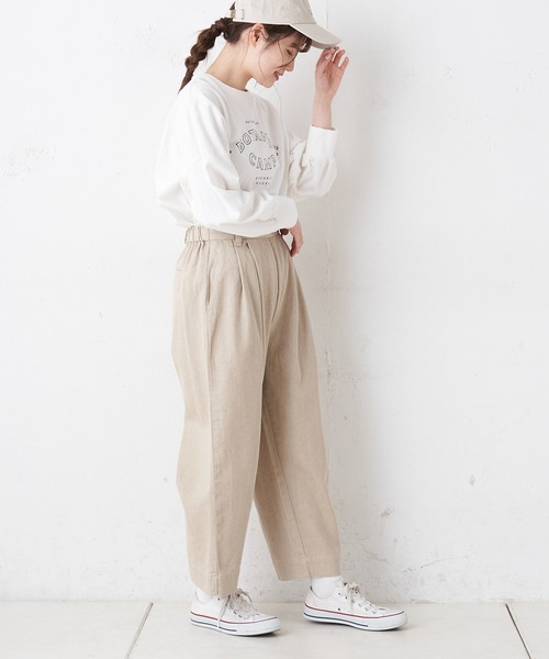 PUAL CE CIN(ピュアルセシン)の「ロゴプリントプルオーバー(Tシャツ/カットソー・レディース・ホワイト/チャコールグレー/ブルー/ピンク系その他・FREE)」の12枚目の写真