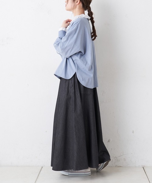 PUAL CE CIN(ピュアルセシン)の「ロゴプリントプルオーバー(Tシャツ/カットソー・レディース・ホワイト/チャコールグレー/ブルー/ピンク系その他・FREE)」の21枚目の写真