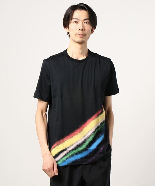 Paul Smith(ポールスミス)の「Spray Rainbow プリントTシャツ Paul Smith(ポールスミス)の「Spray Rainbow プリントTシャツ