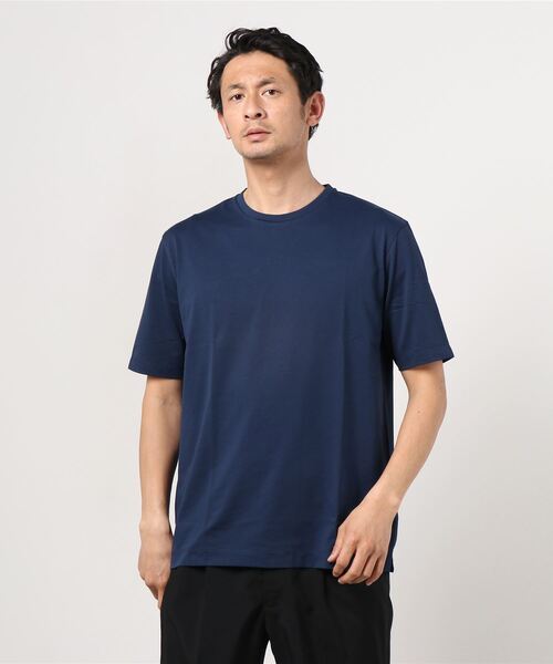 Powdery cotton l/s boat neck tee｜スリードッツ オフィシャル