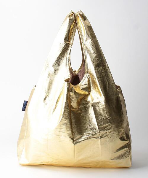 BAGGU（バグー）の「＜BAGGU＞メタリック ポケッタブルバッグ/Standard（エコバッグ/サブバッグ・レディース・ピンク/シルバー/ゴールド・FREE）」の6枚目の写真