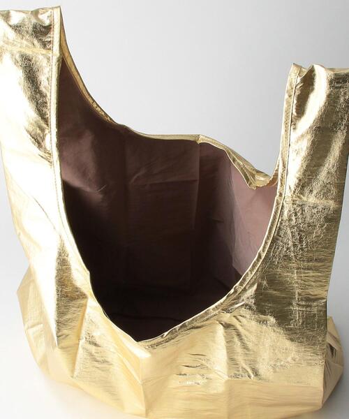 BAGGU（バグー）の「＜BAGGU＞メタリック ポケッタブルバッグ/Standard（エコバッグ/サブバッグ・レディース・ピンク/シルバー/ゴールド・FREE）」の5枚目の写真