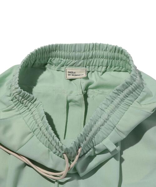 Drole De Monsieur（ドロール ド ムッシュ）の「＜DROLE DE MONSIEUR＞ CROPPED WL PANTS/イージーパンツ（その他パンツ・メンズ・ライム・SMALL/MEDIUM）」の5枚目の写真