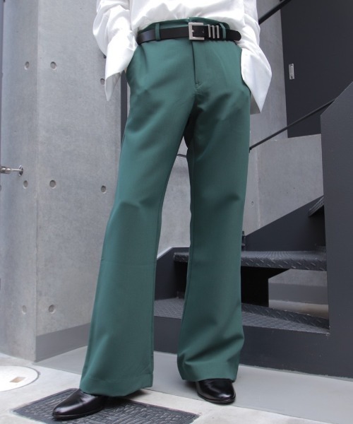 ASTRAL（アストラル）の「【Astral】 original slim slacks（スラックス・メンズ・ブラック/ベージュ/グリーン/グレイッシュブルー/パープル・S/M）」の4枚目の写真