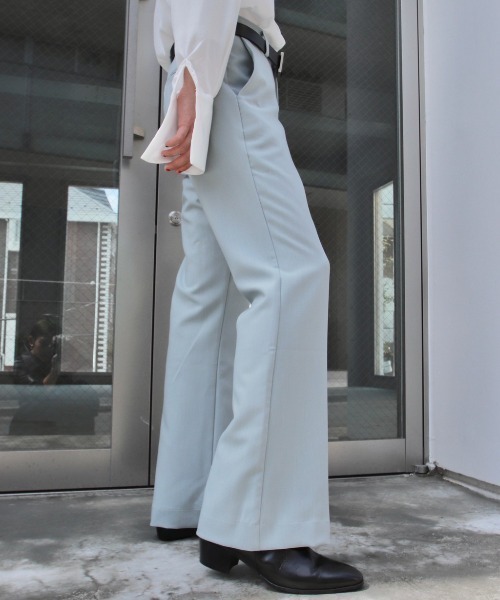 ASTRAL（アストラル）の「【Astral】 original slim slacks（スラックス・メンズ・ブラック/ベージュ/グリーン/グレイッシュブルー/パープル・S/M）」の16枚目の写真