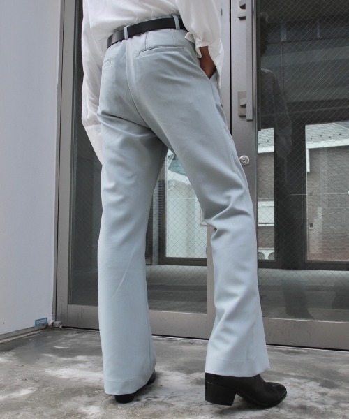 ASTRAL（アストラル）の「【Astral】 original slim slacks（スラックス・メンズ・ブラック/ベージュ/グリーン/グレイッシュブルー/パープル・S/M）」の20枚目の写真