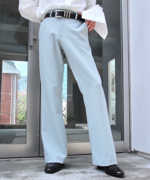 ASTRAL（アストラル）の「【Astral】 original slim slacks（スラックス・メンズ・ブラック/ベージュ/グリーン/グレイッシュブルー/パープル・S/M）」の8枚目の写真