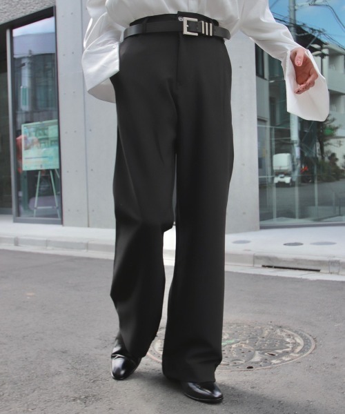 ASTRAL（アストラル）の「【Astral】 original slim slacks（スラックス・メンズ・ブラック/ベージュ/グリーン/グレイッシュブルー/パープル・S/M）」の13枚目の写真