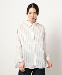 Green　Parks | シャーリングチェックカジュアルシャツ＊(シャツ/ブラウス)