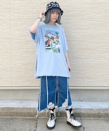 Candy Stripper | DELIVERY BOY BIG Tシャツ(Tシャツ/カットソー)