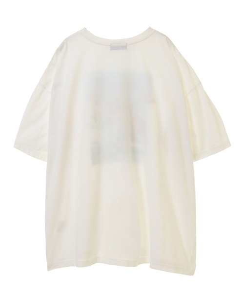 Candy Stripper（キャンディストリッパー）の「DELIVERY BOY BIG Tシャツ（Tシャツ/カットソー・レディース・オフホワイト/ライトブルー/ブラック/イエロー・2）」の5枚目の写真