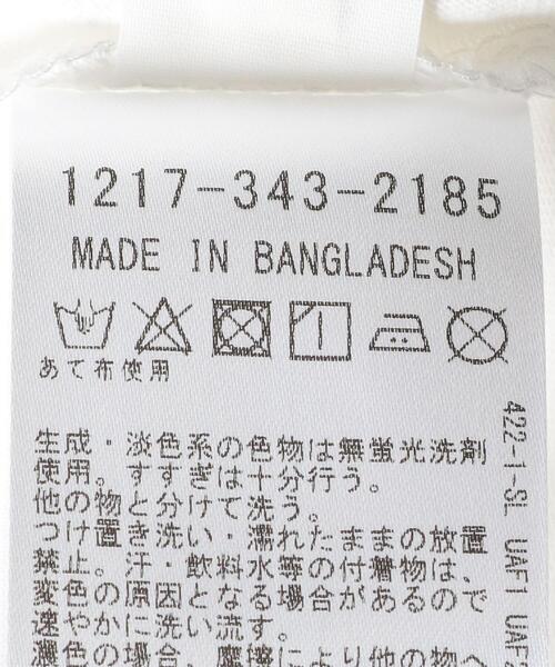 Les petits basics（ルベーシック）の「＜Les Petits Basics＞APT/Tシャツ（Tシャツ/カットソー・メンズ・ホワイト・MEDIUM/LARGE/X-LARGE）」の8枚目の写真