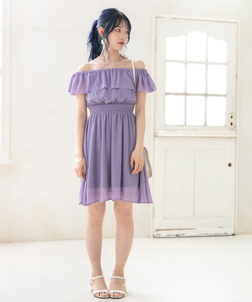 Newlyme(ニューリーミー)の「ウエストシャーリングワンピース(ワンピース・レディース・ホワイト/ベージュ/イエロー/ラベンダー/ブルー系その他/ブラック/ネイビー/ブルー/ブラック系その他/テラコッタ・SMALL/MEDIUM/X-LARGE/LARGE)」の18枚目の写真