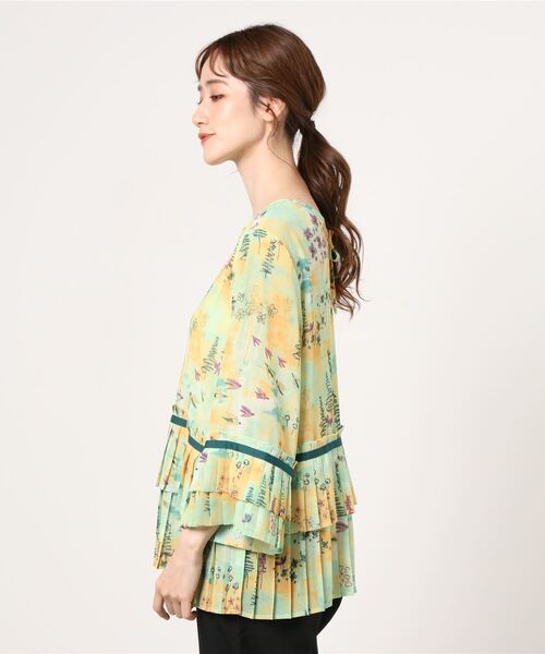 AS KNOW AS de base(アズノゥアズドゥバズ)の「ストーリーを語るプルオーバー(シャツ/ブラウス・レディース・ブルー系その他/グリーン系その他・FREE)」の18枚目の写真