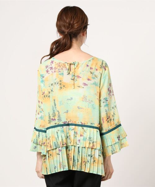 AS KNOW AS de base(アズノゥアズドゥバズ)の「ストーリーを語るプルオーバー(シャツ/ブラウス・レディース・ブルー系その他/グリーン系その他・FREE)」の19枚目の写真