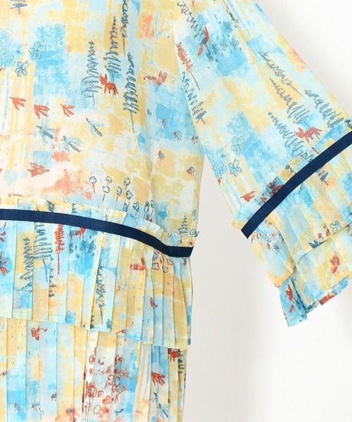 AS KNOW AS de base(アズノゥアズドゥバズ)の「ストーリーを語るプルオーバー(シャツ/ブラウス・レディース・ブルー系その他/グリーン系その他・FREE)」の16枚目の写真