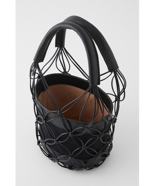 SLY（スライ）の「STRING MESH BAG メッシュ バッグ（かごバッグ・レディース・ホワイト/ブラック・FREE）」の10枚目の写真