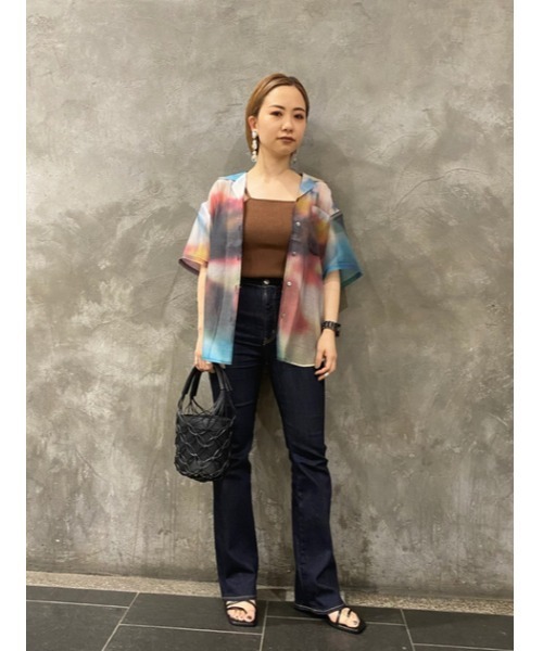 SLY（スライ）の「STRING MESH BAG メッシュ バッグ（かごバッグ・レディース・ホワイト/ブラック・FREE）」の20枚目の写真