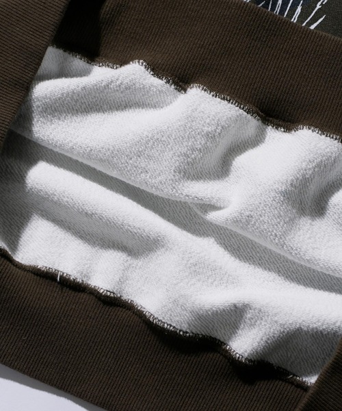 XLARGE（エクストララージ）の「CAMO CREW NECK SWEAT（スウェット・メンズ・グリーン/ベージュ・M/S/XL/L）」の11枚目の写真