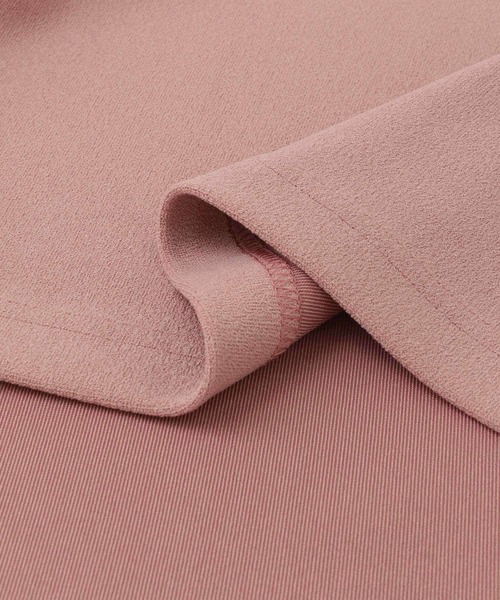 ITEMS URBANRESEARCH（アイテムズ アーバンリサーチ）の「トリコット クルーネック半袖プルオーバー（Tシャツ/カットソー・メンズ・グレー/オフホワイト/ピンク/ブラック・LARGE/MEDIUM）」の18枚目の写真