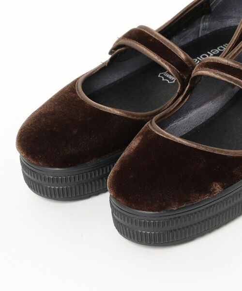 BEAMS BOY（ビームスボーイ）の「ALBEROLA × BEAMS BOY / 別注 メリージェーン シューズ（その他シューズ・レディース・ブラウン/ブラック・38/37/36）」の8枚目の写真