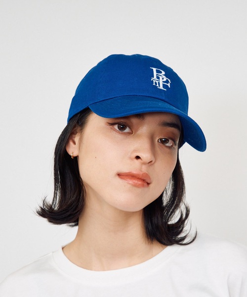 BACK TO THE FIELD（バック トゥー ザ フィールド）の「BTTF刺繍アイコンロゴキャップ（キャップ・レディース・グリーン/ネイビー/ベージュ/ホワイト/ブルー/ブラック・FREE）」の6枚目の写真