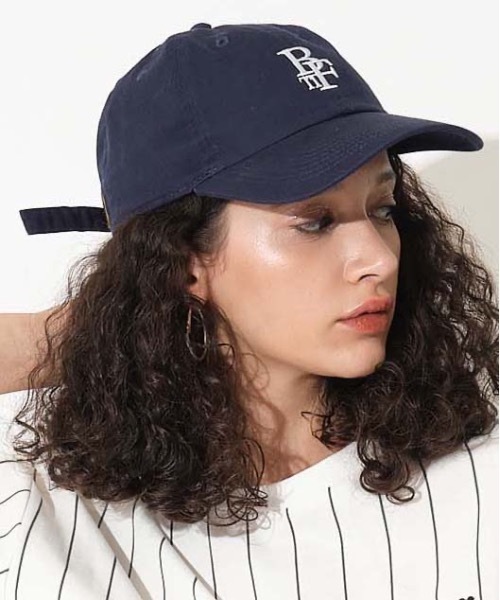 BACK TO THE FIELD（バック トゥー ザ フィールド）の「BTTF刺繍アイコンロゴキャップ（キャップ・レディース・グリーン/ネイビー/ベージュ/ホワイト/ブルー/ブラック・FREE）」の21枚目の写真
