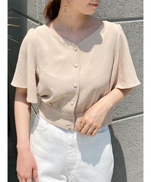 mysty woman | 楊柳フレアスリーブブラウス 956365(シャツ/ブラウス)