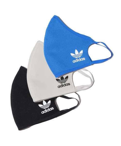 adidas（アディダス）の「adidas FACE CVR ORI / アディダス フェイス カバー オリジナルス（マスク・メンズ・その他1/その他3/その他2/ブラック系その他3・2XO/O/M）」の4枚目の写真