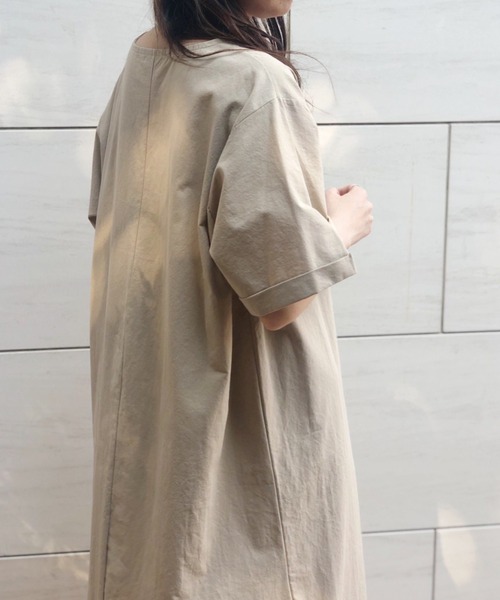 Banner Barrett（バナーバレット）の「【通販限定】コットンロングワンピース（ワンピース・レディース・ブラック/ベージュ/イエロー・38）」の5枚目の写真