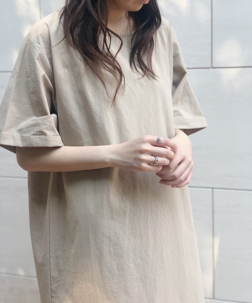 Banner Barrett（バナーバレット）の「【通販限定】コットンロングワンピース（ワンピース・レディース・ブラック/ベージュ/イエロー・38）」の8枚目の写真