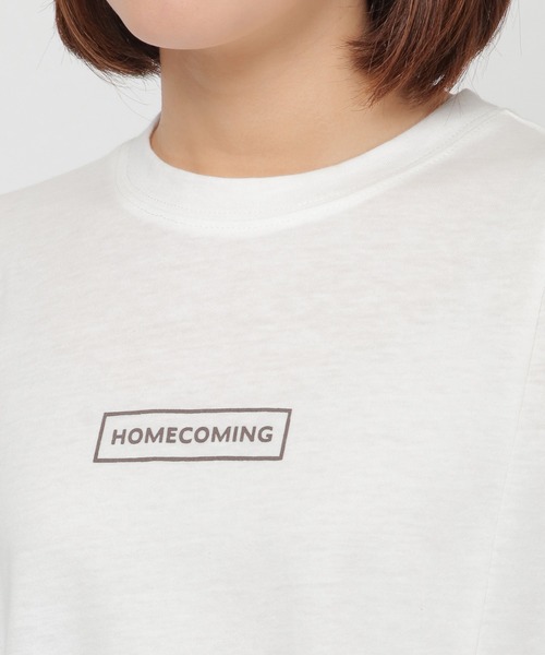 ikka（イッカ）の「Kisa コラボバックプリントT（Tシャツ/カットソー・レディース・ブラック/オフホワイト・L/S/M）」の11枚目の写真
