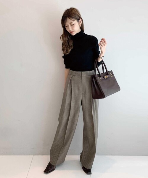 sita parantica(シータパランティカ)の「◆【DRESSTERIOR別注】SITA PARANTICA(シータパランティカ)横長BAG(トートバッグ・レディース・ブラウン系・00)」の5枚目の写真