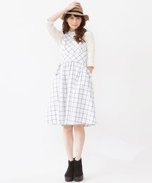 Another Edition | ウィンドペンノスリーブワンピース/AEBC WIND/PANE N/SL OP(ワンピース)